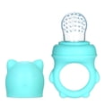 thumbnail image 2 of Chupete de silicona Alimentador de alimentos para bebés, alimentador de frutas, chupetes para aliviar la dentición con chupetes de silicona S / M / L de 3 tamaños para bebés, paquete de 2 unidades TOMSHOO Chupete de silicona, 2 of 7