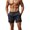 Black, variant on Migroa Mens Swim Trunks Quick Dry Beach Relaxed Fit Comfort Shorts with Pockets Pull on Soft Lounge Drawstring Sweatpant Beige L