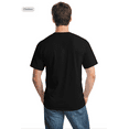 thumbnail image 2 of Winged Skull Big and Tall T-shirt Black Tee, 2 of 2