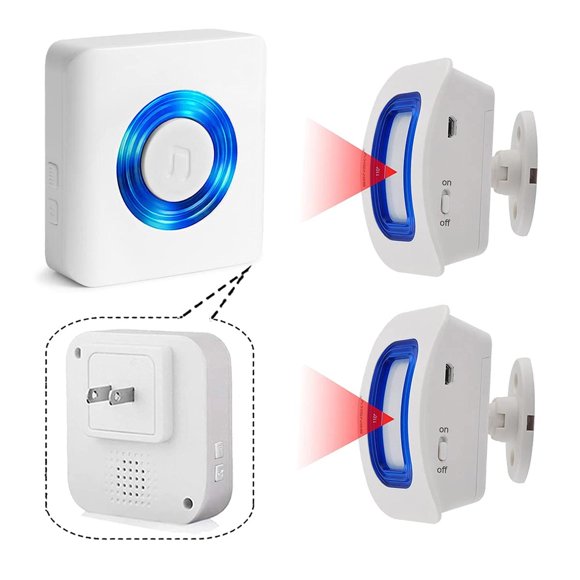 Alarma Inalámbrica de Movimiento para Interiores con Prevención de Caídas para Ancianos y Niños