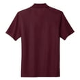 thumbnail image 6 of Yellow Rooster Men's Ezperformance Pique Male Polo Maroon 4XL, 6 of 6