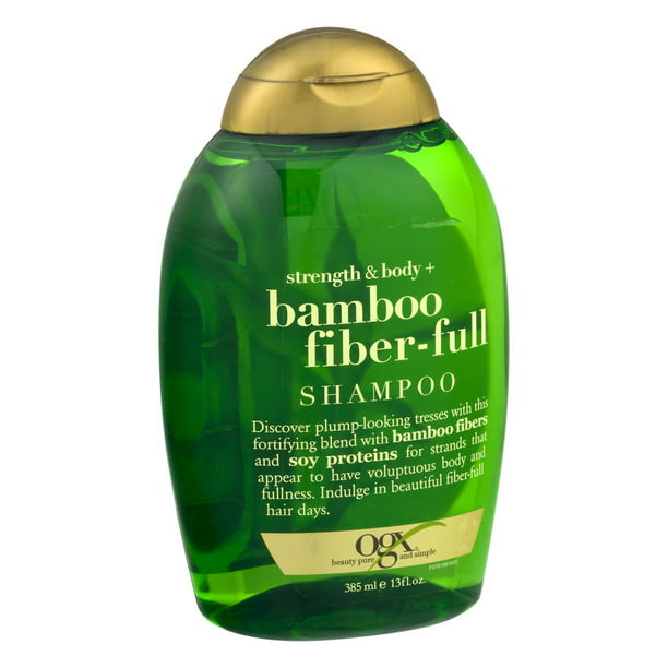 OGX Strength & Body Bamboo Fiber-Full Shampoo, Oz -