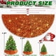 thumbnail image 4 of Christmas Tree Bottom Decoration Apron Sequin Christmas Tree Skirt Glitter Tree Skirt For Xmas Holiday Party Decor, 4 of 7