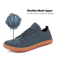 thumbnail image 6 of Gexuosn Barefoot Walking Shoes Wide Toe Mens Sneakers Comfortable Casual Shoes Zero Drop Minimalist Shoes Breathable Lightweight Shoes 10.5 Wide,Dark Gray, 6 of 7