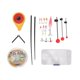 thumbnail image 1 of Winter Fishing Set High Strength with Plastic Box Ice Fishing Rod Line Spring and Hook Set for Outdoor Yellow, 1 of 4