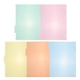 thumbnail image 3 of 10pcs A4 Binder Dividers Labels Insertable Multicolor Paper Tab for Office, 3 of 9