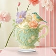thumbnail image 3 of Rewenti Romantic Tea Cup Ornament Gift For Lover Day, 3 of 4