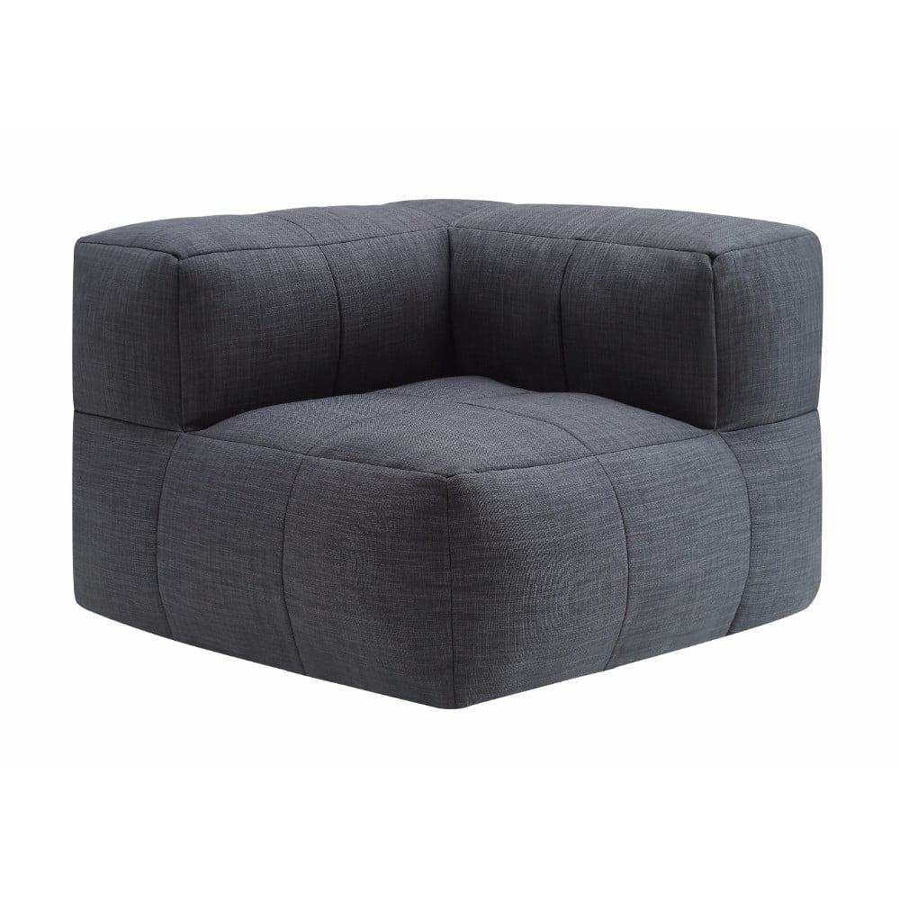 Comfy Fabric And Foam Corner Bean Bag Chair, Multiple Colors