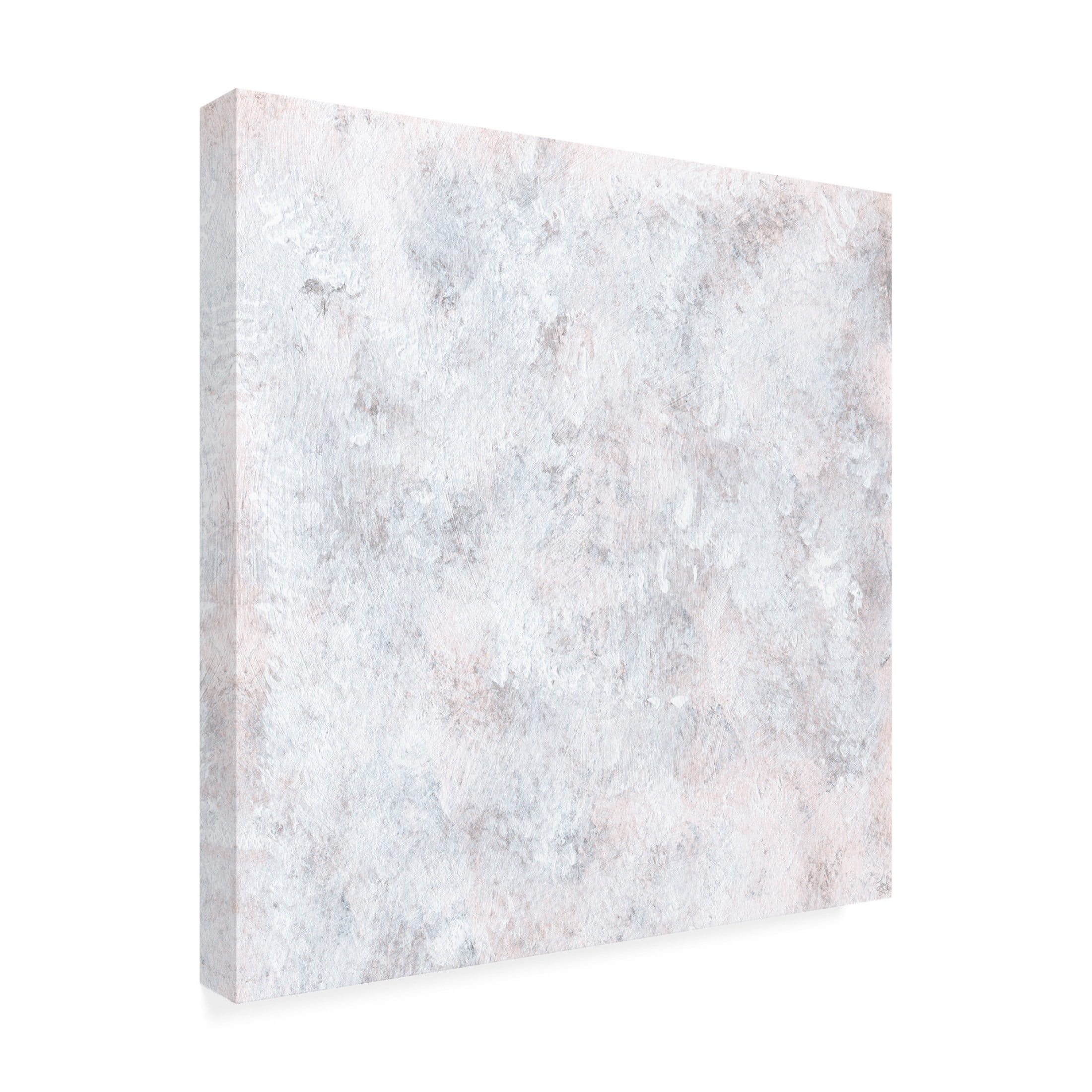 Canvas Wall Art - Line and Brush 'Textured Peace Scape 1' Wall Art for Living Room, Bedroom, or Office Décor by Trademark Fine Art - 24 x 24 Inches