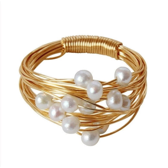 Freshwater Pearl Ring Elegant Design for Everyday Wear and Special Occasions Simple Natural Pearl Jewelry Pure