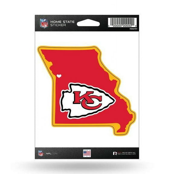 CHIEFS HOME STATE STICKER