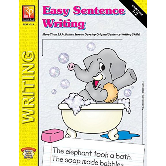 Pre-Owned Easy Sentence Writing | Reproducible Activity Book, 9781561751631, 1561751634, Paperback,