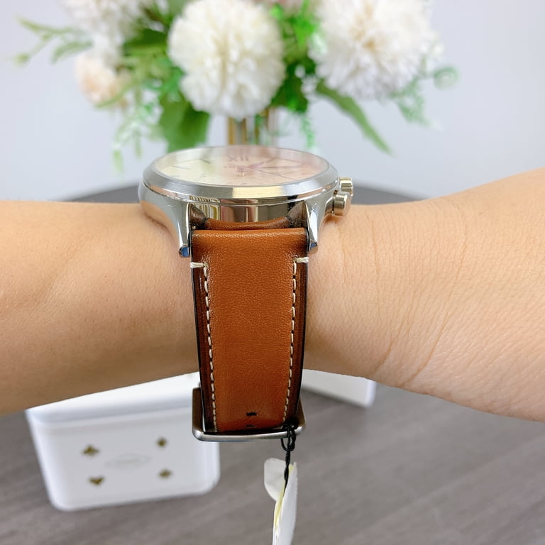 Fossil BQ2363 Fenmore Multifunction Brown Leather Watch - Walmart.com