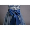 thumbnail image 6 of SUEE Flower Girls Dress for Wedding Bow-Knot Princess Long Ball Gown, 4-13 Year, 6 of 8