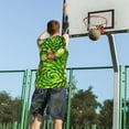 thumbnail image 5 of Xecao Cactus And Succulents print basketball shirt for both men and women, a unisex basketball jersey perfect for theme parties-X-Large, 5 of 6