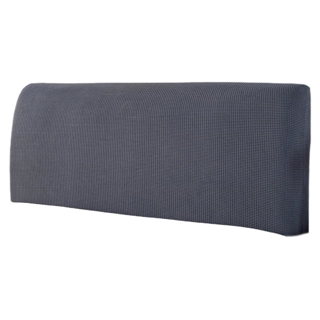 Btomtd Full Wrap Headboard Cover Stretchable Dustproofs Headboard Protector Soft Padded Beds Head Cover With Elastic Hem Modern Solid Bed Suitable For 71in Bed