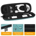thumbnail image 3 of Holder Case for Samsung Stylus, Surface Go Pen, Wacom Creative Stylus - Fintie PU Leather Carrying Bag Sleeve Mint Green, 3 of 7