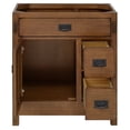 thumbnail image 4 of Sagehill Designs American Craftsman 30" Bathroom Vanity Base, Rustic Oak Finish, 4 of 10