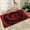 Red Rose, variant on JML Non-Slip MicrofiberFabric & Rubber Doormat - Soft Entryway Rug for Home/Office (16"x24") - Easy Clean Door Mat for Indoor/Outdoor Use, Red Rose