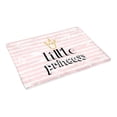 thumbnail image 2 of MKHERT Little Princess with Glitter Crown and Stripes Doormat Rug Home Decor Floor Mat Bath Mat 23.6x15.7 inch, 2 of 3