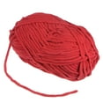 thumbnail image 3 of Chenilla Hilo Terciopelo Manta Hilo 100g/3.5oz 6 Súper Voluminoso Poliéster Suave Tejido para Ganchillo Tejedura Bolsos Bufanda Sombrero, Rojo, 3 of 7