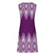 thumbnail image 5 of vestido casual de mujer vestido de verano vestido lencero vestido fruncido diario cita salir moda correa básica sin mangas ajuste holgado morado oscuro / m, 5 of 5