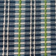 thumbnail image 2 of Plutus Brands Garden Tassel Blue Stripes Luxury Outdoor/Indoor Throw Pillow, 2 of 2
