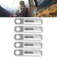 thumbnail image 1 of Swivel 5pcs/set Stainless Steel Column Type 360  Bearing Swivels Fishing Swivels Hook Connector, 1 of 7