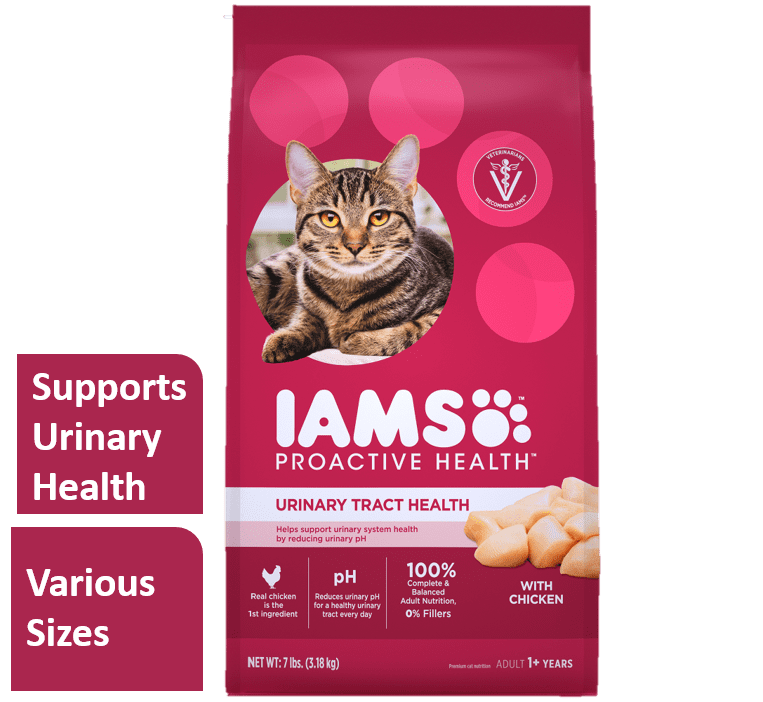 iams urinary tract dry cat food