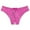 Hot Pink, variant on Follure Women Underwear Brief 1PC Floral Lace Panty Brief Plus Crotchless Thong Lingerie Underwear
