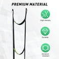 thumbnail image 3 of Thickened and widened 3-step climbing aid for tree hunting steps, adjustable hook and loop design preventing falling for a wide range of climbing sticks (no, 3 of 5