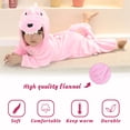 thumbnail image 4 of Disfraz TONWHAR para bebés y niños pequeños, cosplay de Halloween, dinosaurio rosa, 4 of 9