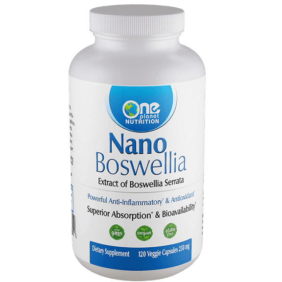 One Planet Nutrition Nano Boswellia 250 mg (120 Servings)