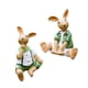 thumbnail image 2 of 2 estatuas de conejo para jardín, figuritas de conejo, decoración artística, adornos, mesa, Patio al aire libre, esculturas de resina para jardín,, 2 of 9