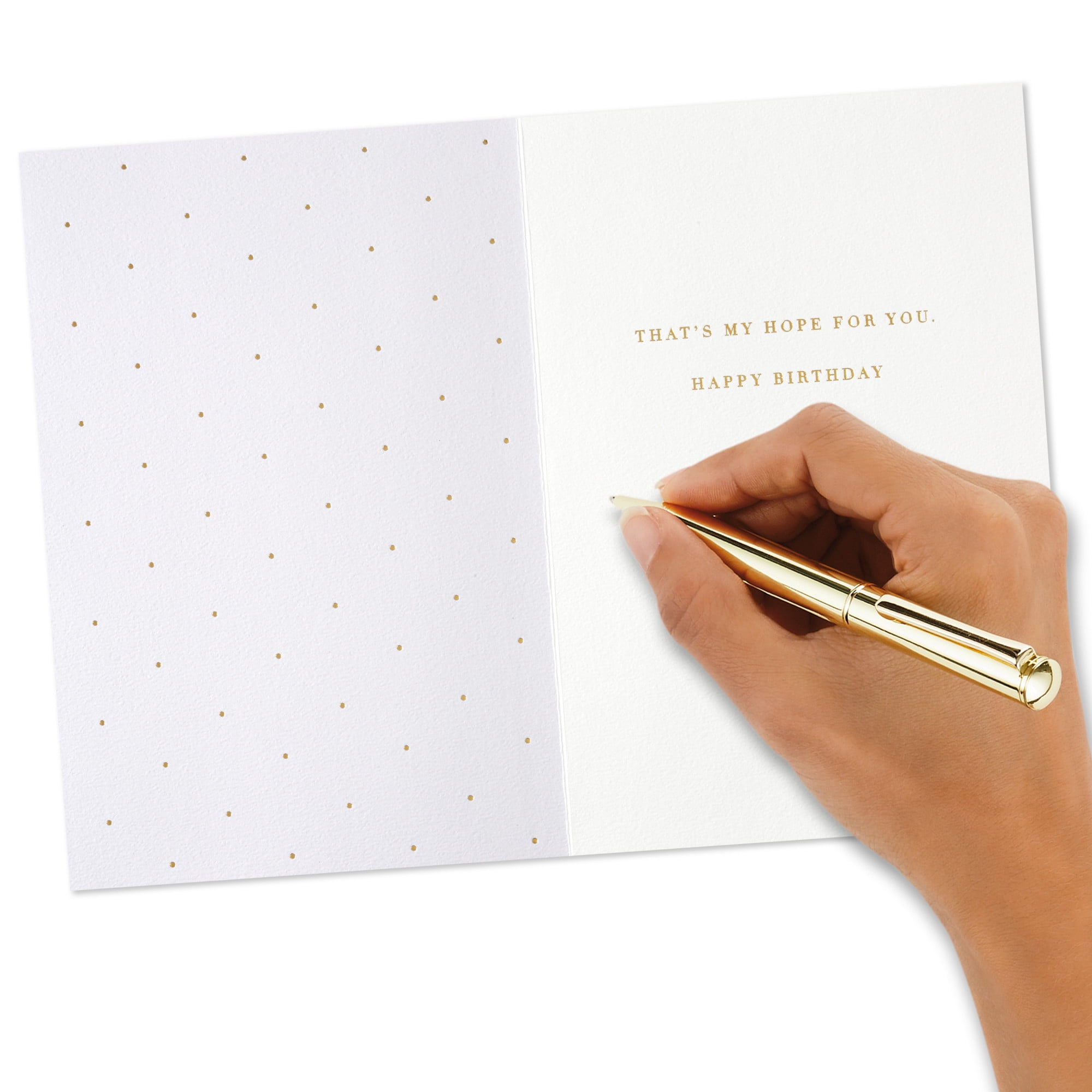Hallmark Signature Birthday Card (Your Best Year Ever)