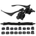 thumbnail image 4 of Oubit LED Head Mounted Magnifier,2.5X25X LED Headband Magnifier Headband Magnifier Magnifying Glass Achieve More, 4 of 9