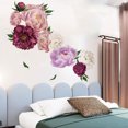thumbnail image 5 of Conjunto de pegatinas de pared ecológicas TUNC Efecto tela suave flores bonitas, 5 of 5