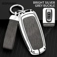thumbnail image 2 of For Geely A 3 buttons Atlas Boyue NL3 EX7 SUV GT GC9 Emgrand X7 Borui Accessories Zinc alloy+leather Car Key Cover Case Shell, 2 of 16