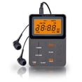 thumbnail image 4 of Radio bolsillo Cgtredaw AM FM 2 Bandas Pantalla LED 2 1 Pulgadas Reproductor MP3 portátil, 4 of 9