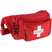 Ever Ready First Aid Lifeguard First Aid Kit, Fanny Pack / Hip Pack, Fully Stocked (72-Piece Kit)