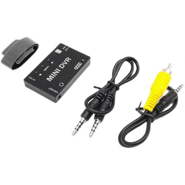 Mini FPV DVR Video Audio Recorder NTSC/PAL Built-in 3.7V 400mah Battery for FPV RC Multicopters VR Goggle Monitor