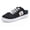 Black, variant on Women's Casual Canvas Sneakers, Easy Slip-On Comfortable Flat shoes, Anti-Slip Breathable Backless Sneakers