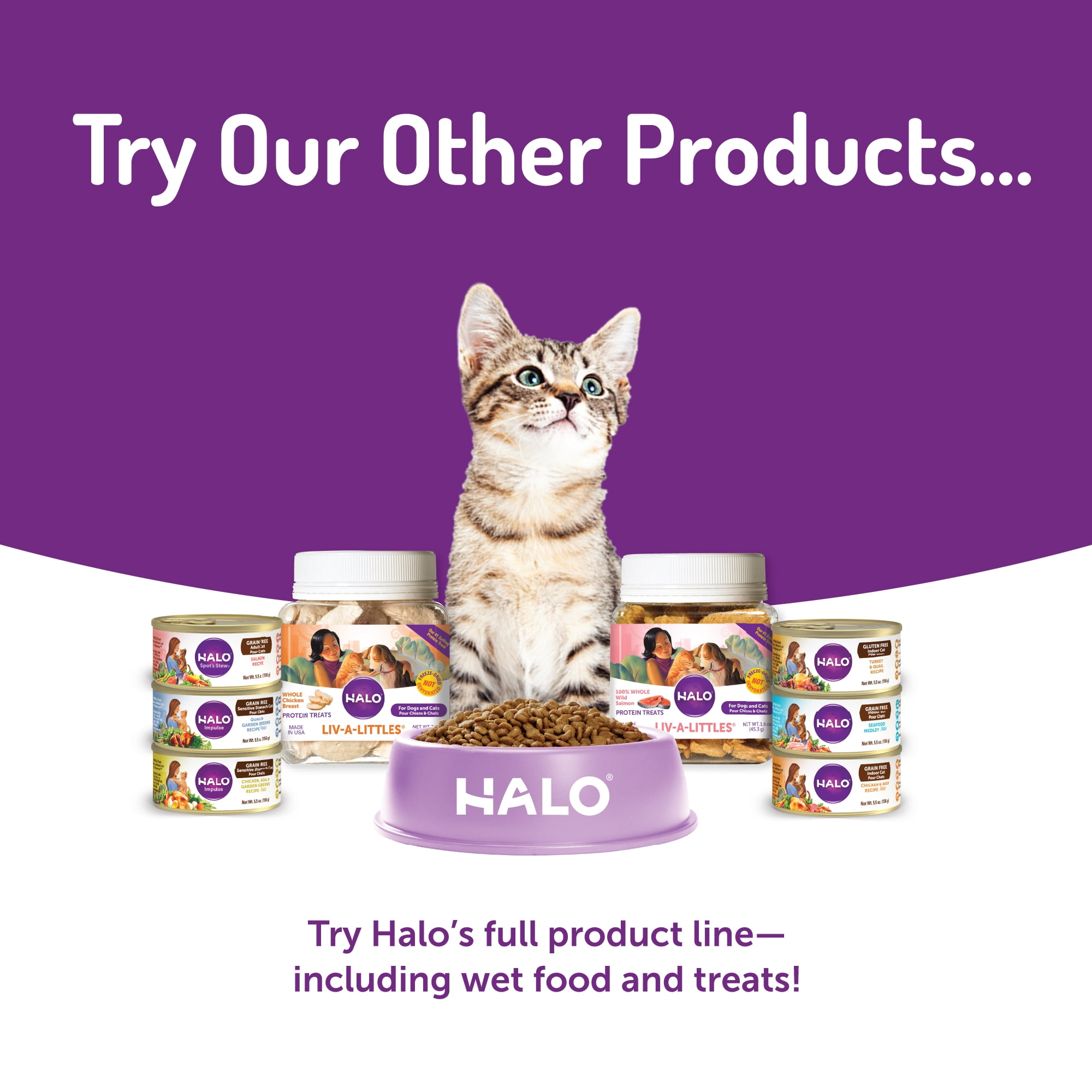 Halo Natural Dry Cat Food Chicken Chicken Liver Recipe