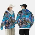 thumbnail image 6 of Gaeub Sea Turtle Swims Men's and Women's UPF 50+ Long-Sleeved Sun Protection Clothing, Fishing Shirt Long Sleeve Zip - XX-Large, 6 of 9