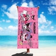 thumbnail image 4 of Cross Border temu Cartoon Sanrio Hello Kitty Kawaii Shawl Printing Absorbing Water Quick Drying Beach Bath Towel, 4 of 5