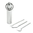 thumbnail image 2 of BKER Tooth Care Tooth Cleaning 3pcs Stainless Steel Tooth Hygiene Kit Tooth Tooth Scraper Probe Tweezers Tool, 2 of 7