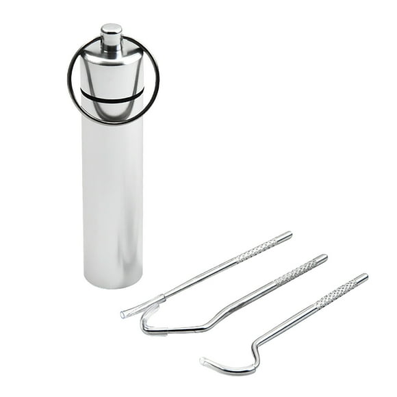 3Pcs Stainless Steel Probe Tweezers Kit for Tooth Care Cleaning Hygiene Oral Hygiene Tool Effective Cleaning High-Quality Material