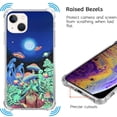 thumbnail image 4 of Psychedelic Visuals Case Compatible with iPhone 14,Unique Art Design TPU Bumper Cover Case, 4 of 6