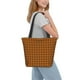 thumbnail image 2 of Easygdp Black And Orange Houndstooth Bolso de Hombro para Mujer, Bolso Bandolera y Cartera de Mano Elegante para Uso Diario, 2 of 6