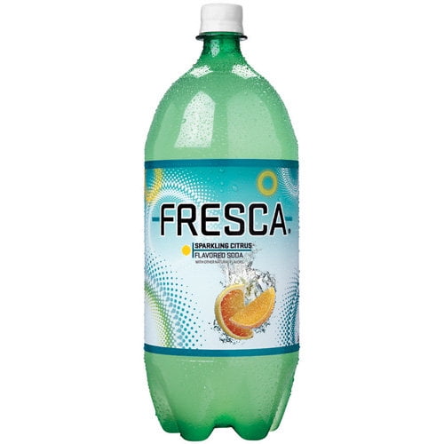Fresca Sparkling Citrus Flavored Soda, 2 L